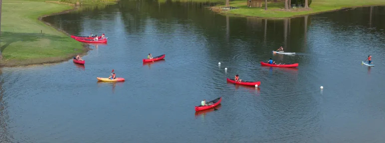 Canoe Lake at Camp Sea Gull