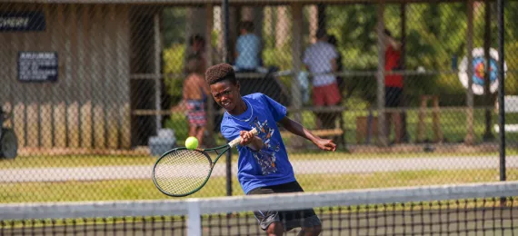 Tennis at Camp Sea Gull