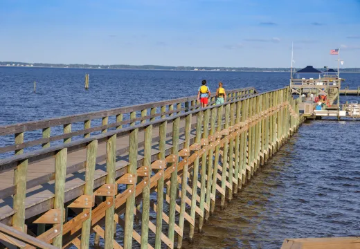 Pier at Camp Sea Gull